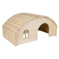 Drewniane igloo dla królików 42 x 20 x 25 cm