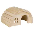 Następne zdjęcie produktu Drewniane igloo dla myszy i chomików 19x11x13 cm