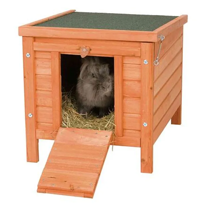 Główne zdjęcie produktu Dřevěný domek NATURA králík 60x47x50cm