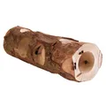 Następne zdjęcie produktu Drewniany tunel z naturalnego drewna dla gryzoni 7 x 30 cm