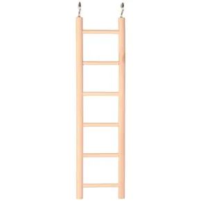Drewniana drabina wisząca 6 szczebli 28cm