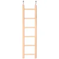 Drewniana drabina wisząca 8 szczebli 36cm