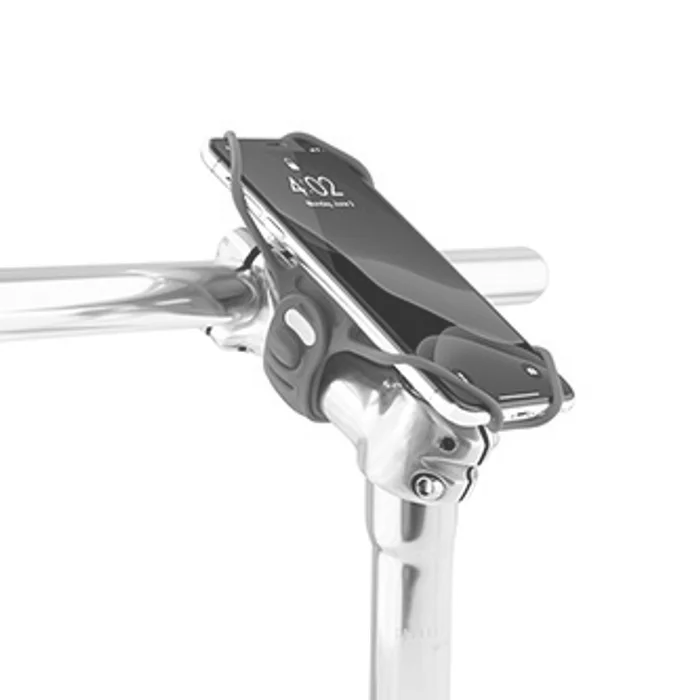 Główne zdjęcie produktu Držák mobilu Bone Bike Tie 3 Pro, na kolo, nastavitelná velikost, červený, 5.8-7.2",