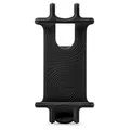 Uchwyt telefonu komórkowego Bone Bike Tie X, na rower, regulowany rozmiar, czarny, 4-6, silikon, mocowany do kierownicy, czarna