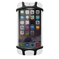 Uchwyt telefonu komórkowego Bone Bike Tie X, na rower, regulowany rozmiar, czarny, 4-6, silikon, mocowany do kierownicy, czarna