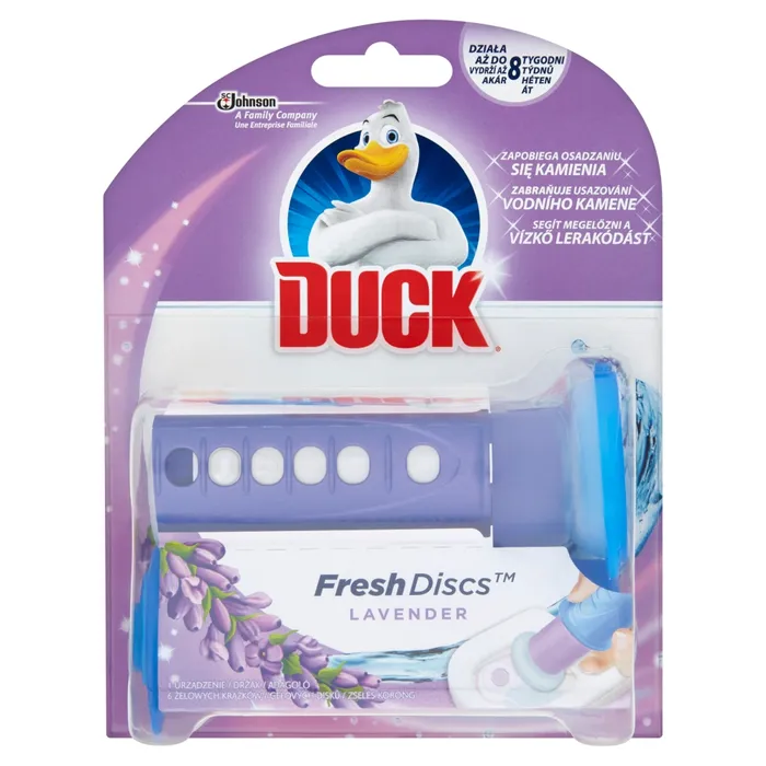 Główne zdjęcie produktu Duck Fresh Discs čistič Wc Levandule 36 ml