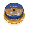 DVD-R 4,7 GB, 16x, AZO, Verbatim, 25 ciastek