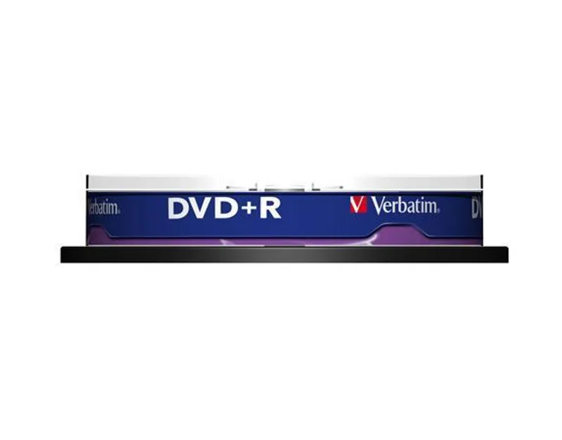 Główne zdjęcie produktu DVD+R 4,7GB, 16x, AZO, Verbatim, 10-cake