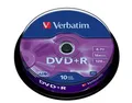 DVD+R 4,7 GB, 16x, AZO, Verbatim, 10 ciastek