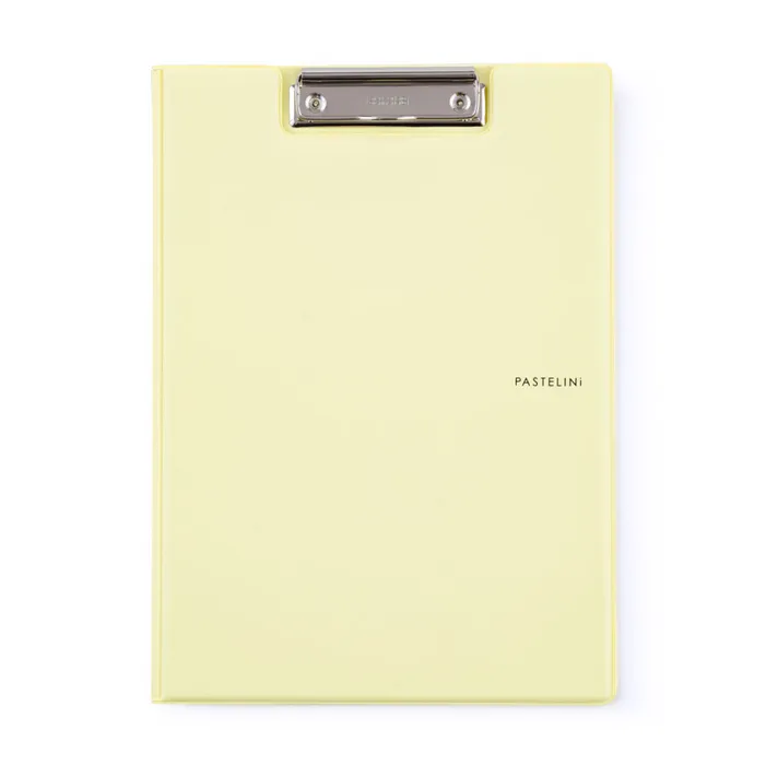 Główne zdjęcie produktu Dvojdeska A4 plast PASTELINI žlutá