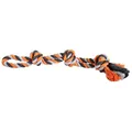 Następne zdjęcie produktu Lina podwójna HipHop bawełniana 3 knoty 60 cm / 450 g kolor szary, ciemnoszary, pomarańczowy