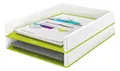 Dwukolorowy organizer „Wow”, zielony, plastik, LEITZ