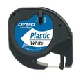 Taśma plastikowa Dymo LetraTag 12mm x 4m, biała, 59422, S0721660