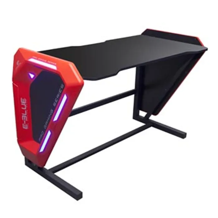 Główne zdjęcie produktu E-Blue Herní stůl EGT002BK, 125x62x80,8 cm, 80,8 cm, podsvícený