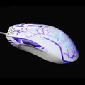 Następne zdjęcie produktu E-blue Mysz Cobra, 2500DPI, optyczna, 6kl., przewodowa USB, biało-niebieska, do gry, e-box