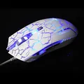 Następne zdjęcie produktu E-blue Mysz Cobra, 2500DPI, optyczna, 6kl., przewodowa USB, biało-niebieska, do gry, e-box