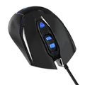 Następne zdjęcie produktu E-blue Mysz Cobra 622, 1600DPI, optyczna, 6kl., przewodowa USB, czarna