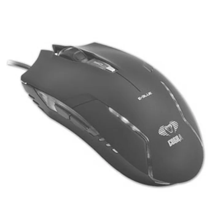 Główne zdjęcie produktu E-Blue Myš Cobra II, 1600DPI, optická, 6tl., 1 kolečko, drátová USB, černá, herní