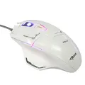 E-blue Mysz Mazer, 2500DPI, optyczna, 6kl., przewodowa USB, biała