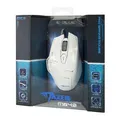 E-blue Mysz Mazer, 2500DPI, optyczna, 6kl., przewodowa USB, biała