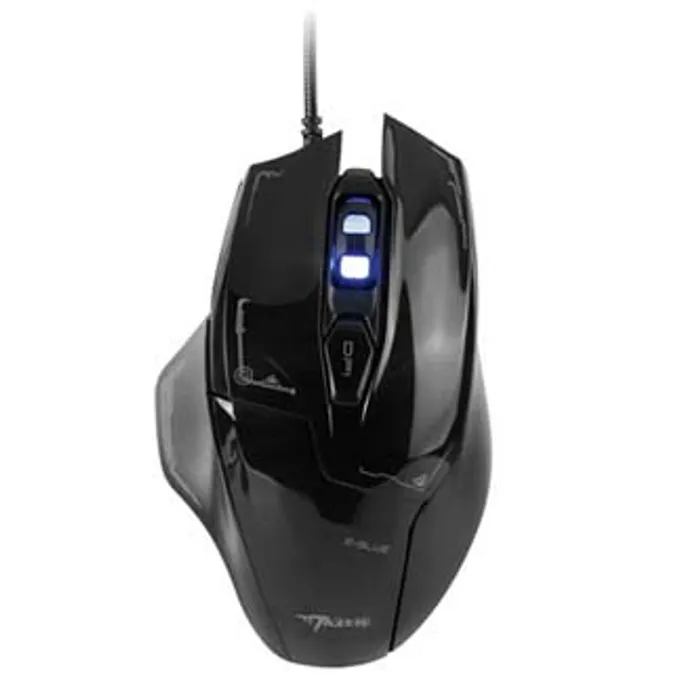 Główne zdjęcie produktu E-Blue Myš Mazer, 2500DPI, optická, 6tl., 1 kolečko, drátová USB, černá, herní