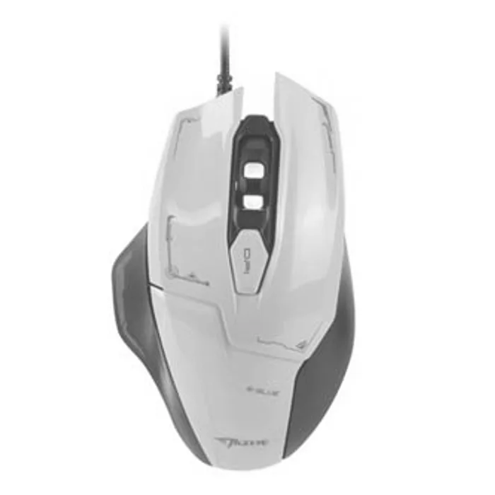 Główne zdjęcie produktu E-Blue Myš Mazer, 2500DPI, optická, 6tl., 1 kolečko, drátová USB, zelená, herní
