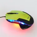 E-blue Mysz Mazer R, 2400DPI, optyczna, 6kl., przewodowa USB, zielona