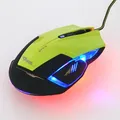 E-blue Mysz Mazer R, 2400DPI, optyczna, 6kl., przewodowa USB, zielona