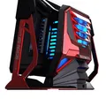 Następne zdjęcie produktu E-blue Tower Monitor, Scion 32, 32", FullHD (1920x1080), 144Hz, czerwony