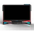 E-blue Tower Monitor, Scion 32, 32", FullHD (1920x1080), 144Hz, czerwony