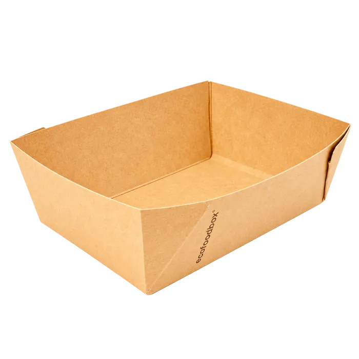 Główne zdjęcie produktu EKO miska malá kraft 740 ml, 135 × 90 × 50 mm [20 ks]