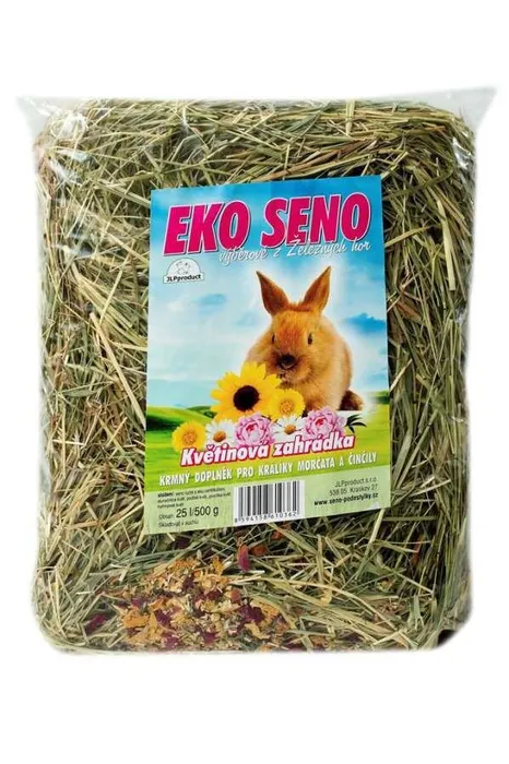 Główne zdjęcie produktu EKO seno 25 l/500 g květinová zahrádka