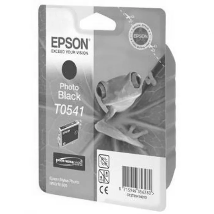 Główne zdjęcie produktu Epson originální ink C13T054140, photo black, 550str., 13ml, Epson Stylus Photo R800, R18