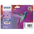Następne zdjęcie produktu Epson oryginalny ink / tusz C13T08074011, CMYK/light C/light M, Epson Stylus Photo PX700W