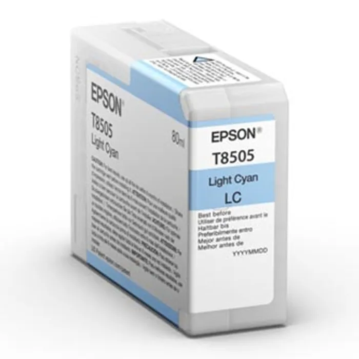 Główne zdjęcie produktu Epson originální ink C13T850500, light cyan, 80ml, Epson SureColor SC-P800