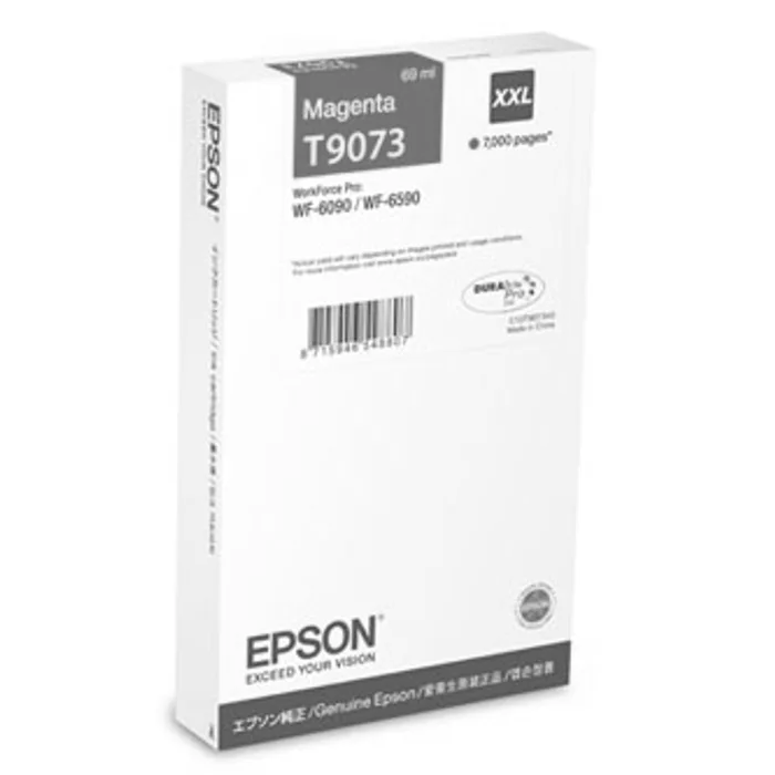 Główne zdjęcie produktu Epson originální ink C13T907340, T9073, XXL, magenta, 69ml, Epson WorkForce Pro WF-6090DW