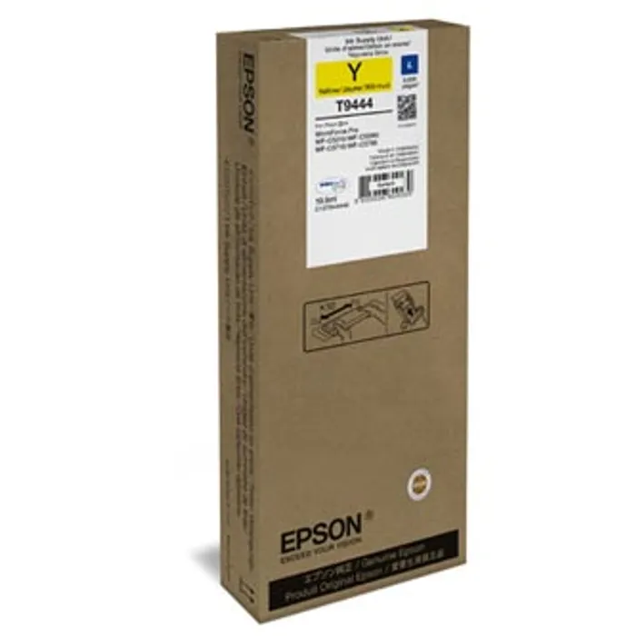 Główne zdjęcie produktu Epson originální ink C13T944440, yellow, 3000str., 1x19.9ml, Epson WF-C5210, C5290, C5710
