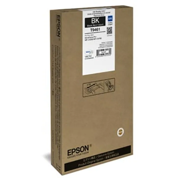 Główne zdjęcie produktu Epson originální ink C13T946140, black, 10000str., 1x136.7ml, Epson WF-C5290, C5790