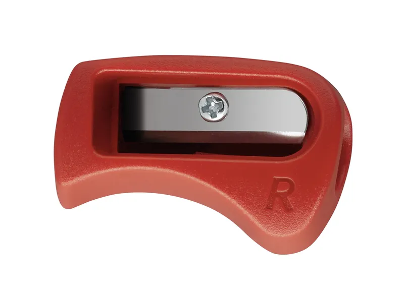 Główne zdjęcie produktu Ergonomické ořezávátko pro praváky STABILO EASYcolors/EASYgraph červená 4532