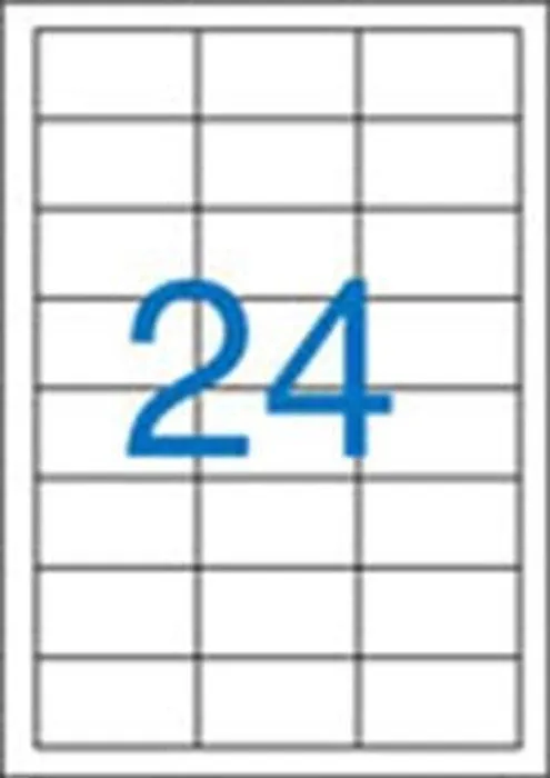 Główne zdjęcie produktu Etiketa, ILC, 64,6x33,8 mm, 2400 ks/bal., VICTORIA