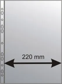 Europack A4 U MAXI PP europlomba. kasza manna, 100 mikronów. 235x305mm [50 szt.]