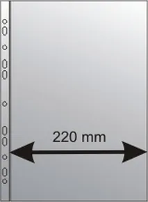 Europack A4 U MAXI PP europejska plomba. kasza manna, 150 mikronów. 220x311mm [25 szt.]