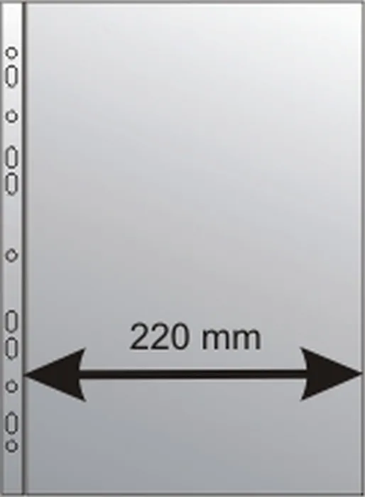 Główne zdjęcie produktu Euroobal A4 U MAXI PP eurozáv. krupička, 150mic. 220x311mm [25 ks]