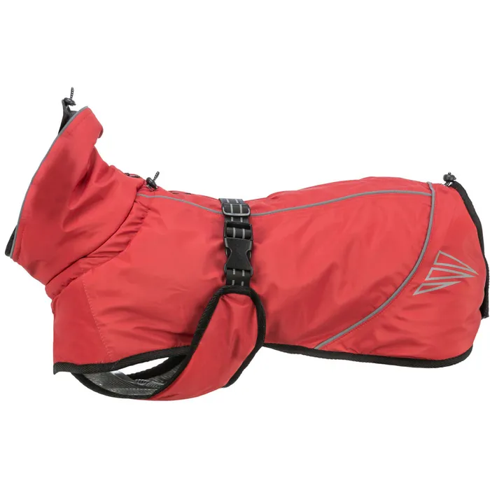 Główne zdjęcie produktu EXPLORE zimní termo-bunda pro psy, červenáS: 40cm, hruď: 46-74cm, krk: až k 50cm