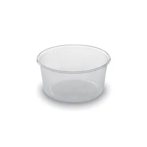 Pojemnik (PP) okrągły przezroczysty średnica 101mm 250ml [100 szt]