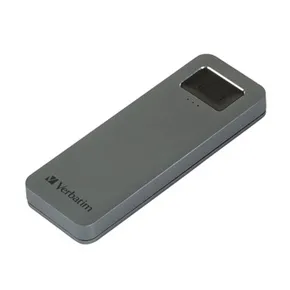 Zewnętrzny dysk SSD Verbatim USB 3.0 (3.2 Gen 1), 512GB, Executive Fingerprint Secure, 53656, szyfrowanie 256-bit AES, RODO