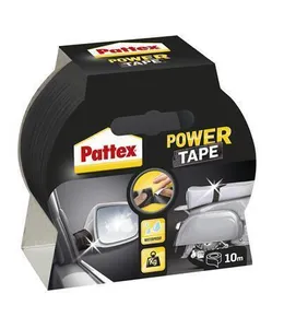 Bardzo mocna taśma klejąca do wnętrz i na zewnątrz „Pattex Power Tap”, czarna, 50 mm x 10 m,