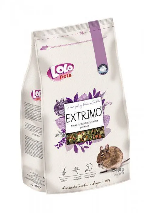 Główne zdjęcie produktu EXTRIMO kompletní krmivo pro osmáky v sáčku se zipem 750 g