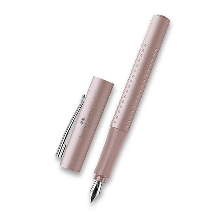Główne zdjęcie produktu Faber-Castell Grip 2011 Pale Rose plnicí pero hrot F