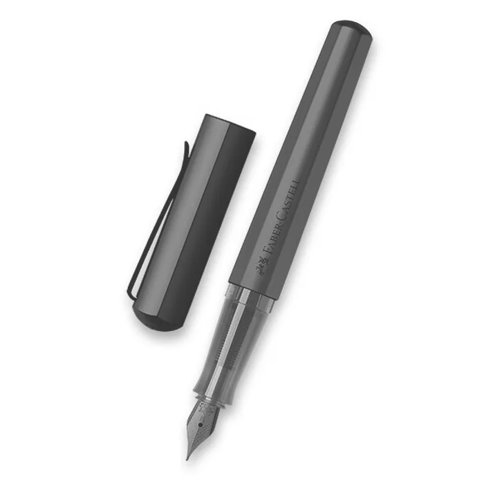 Główne zdjęcie produktu Faber-Castell Hexo Blue plnicí pero hrot M